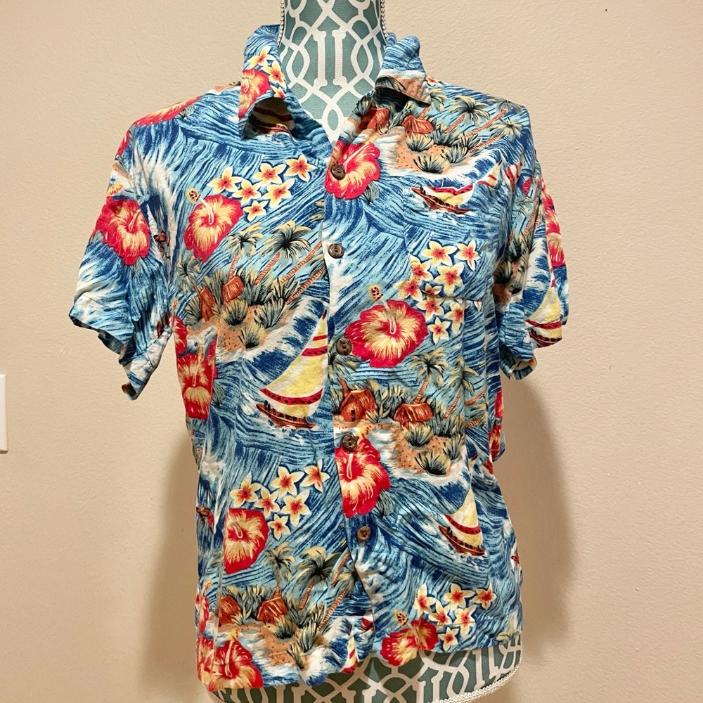 Pineapple Connection Vintage Kids Hawaiian Shirt